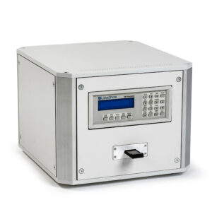 MSAT instrument interface showing automated data processing used to determine magnetic moment at saturation for metallic components.